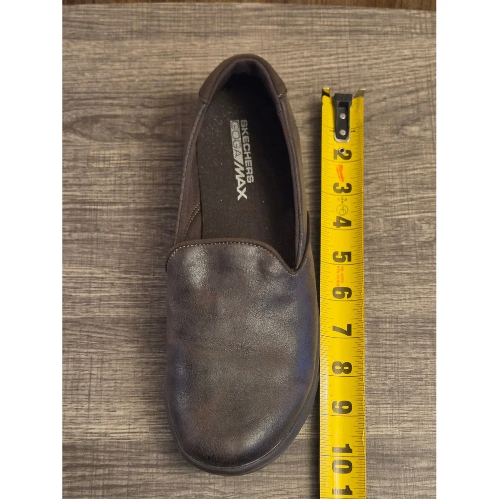 Skechers Go Walk Lite Queenly Loafer Shoes Womens Size 8.5‎ Brown